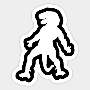 Trex Man Sticker